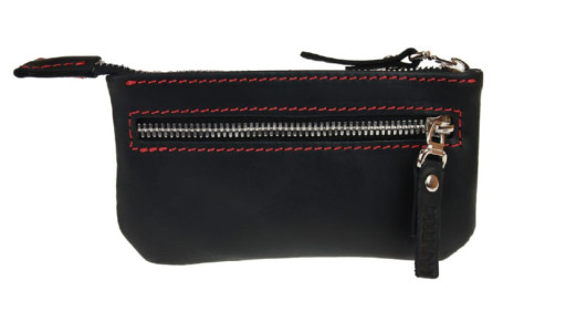 Ключниця шкіряна сумочка для ключів SULLIVAN k10 (5.5) чорна