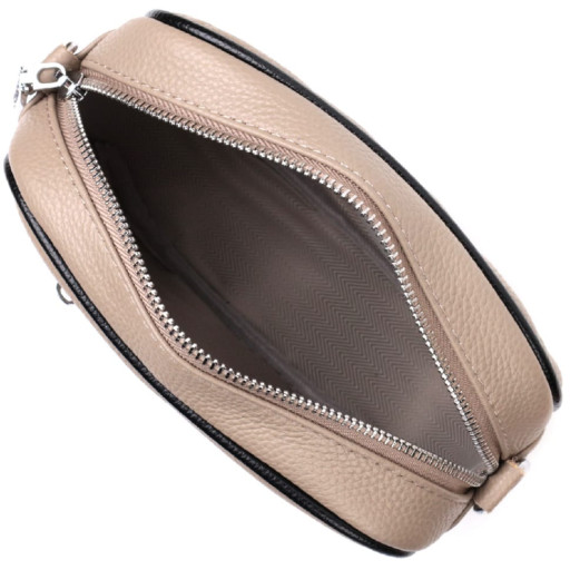 Жіноча вечірня сумка на ланцюжку з натуральної шкіри Vintage 22381