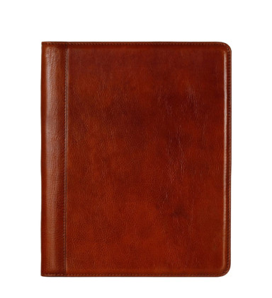 Leather Portfolio for Women - Something Fresh -  Cognac Brown color -  Time Resistance 5246201W