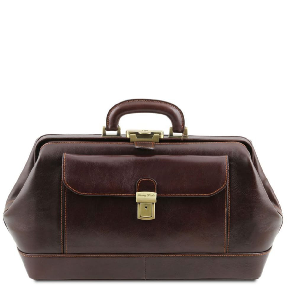 Шкіряна сумка-саквояж Tuscany Leather Bernini TL141298