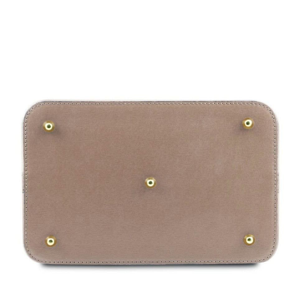 Шкіряна сумка-відро Minerva Tuscany TL141576