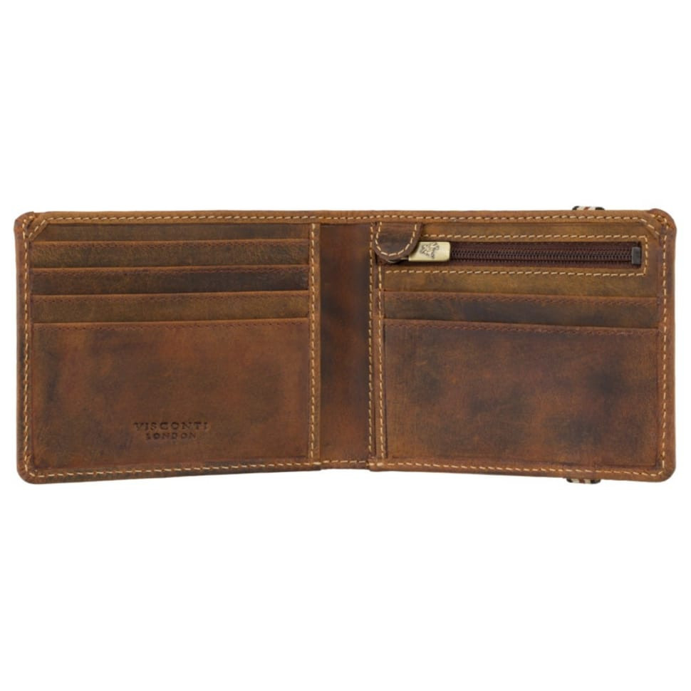 Wallet for men Visconti BN3 Segesta (Oil Tan)