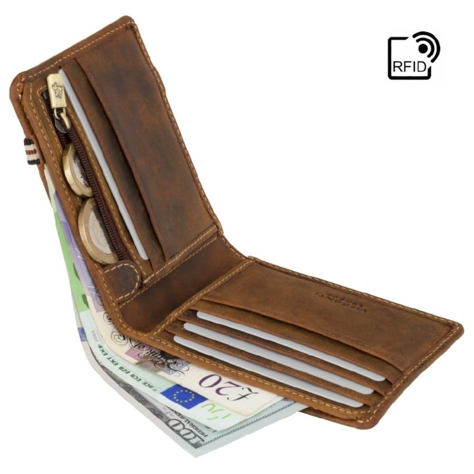 Wallet for men Visconti BN3 Segesta (Oil Tan)