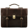 Портфель рюкзак для ноутбука чоловічий шкіряний Viareggio Tuscany TL141558