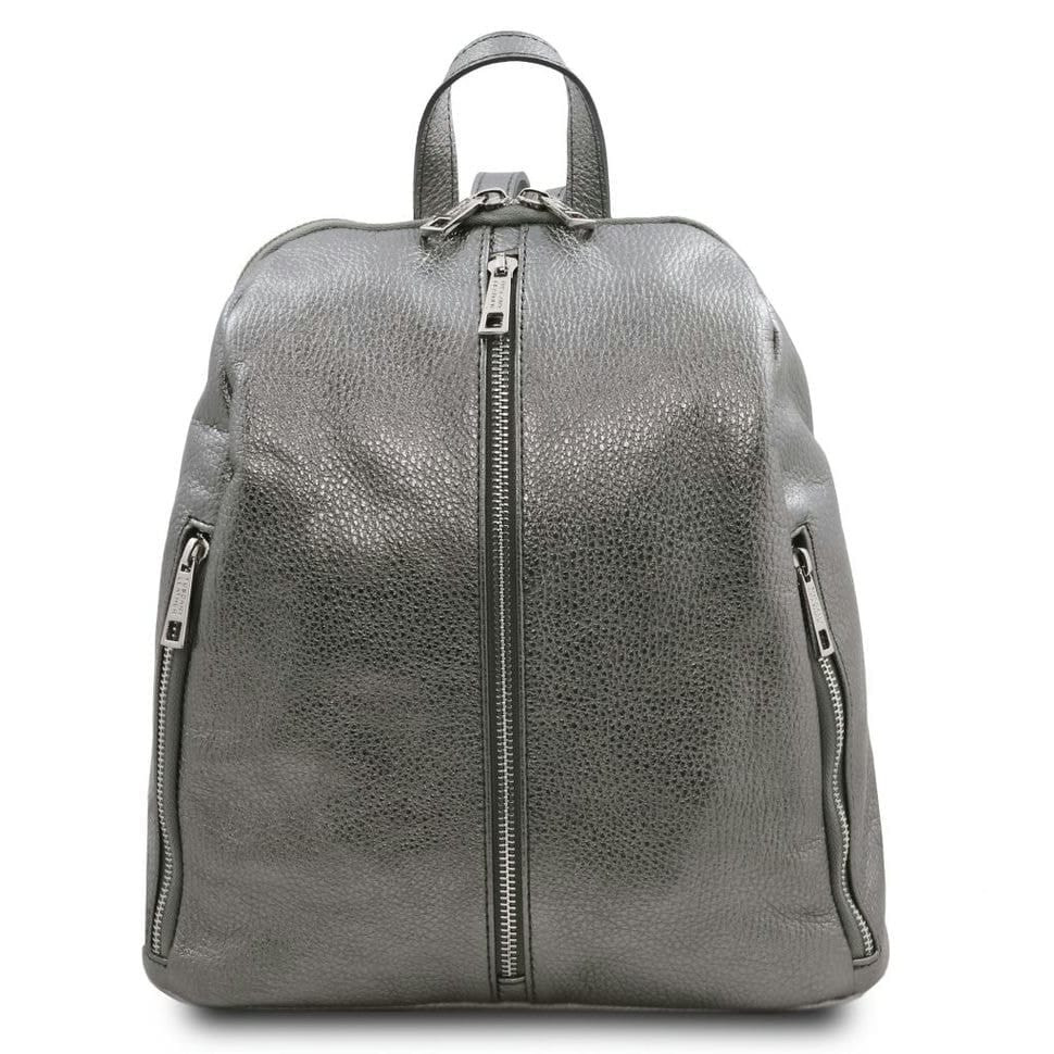 Жіночий рюкзак з м'якої шкіри TL Bag Metallic Tuscany TL142030