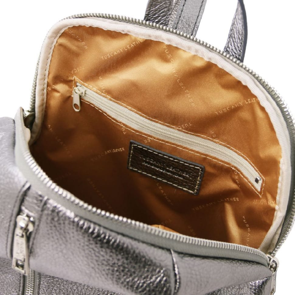 Жіночий рюкзак з м'якої шкіри TL Bag Metallic Tuscany TL142030