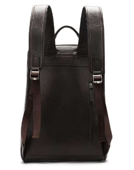 Шкіряний рюкзак темно кавовий bx050fc від Bexhil