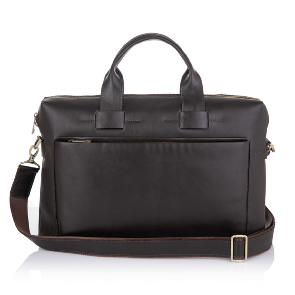 Брендовий шкіряна сумка під документи NEWERY N1930GC