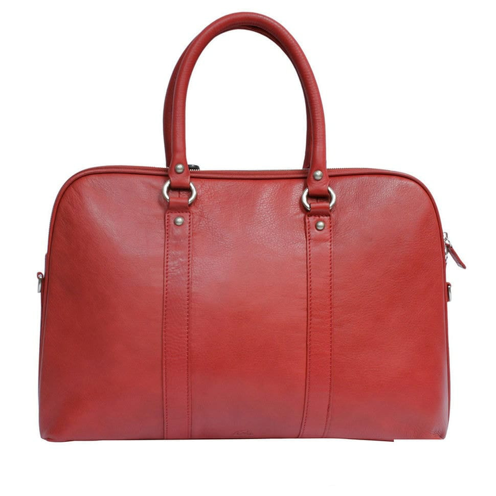 Сумка шкіряна Contatto 9574-40 rosso червоний