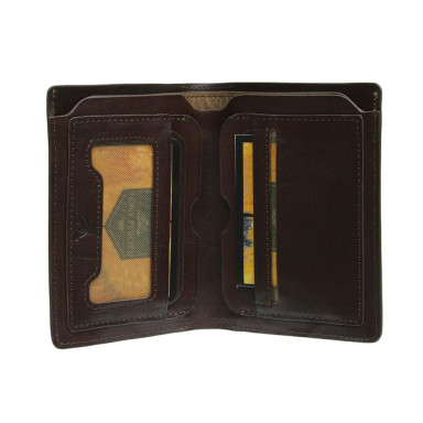 Leather wallet Metropolis 3571 camel sand