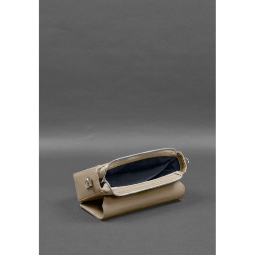 Жіноча шкіряна сумка Mary світло-бежева