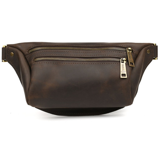 Сумка бананка в розмірі М TARWA RC-3105-3lx коричнева 3 відділення