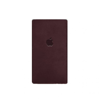 Кожаный чехол для iPhone 11 Бордовый Crazy Horse