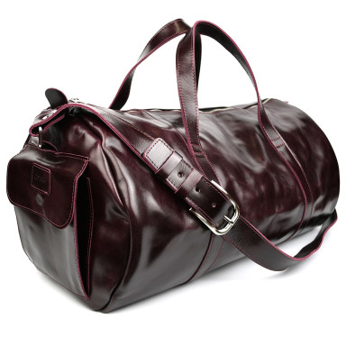 Limary Lim-760GM Nappa Marsala Sports Travel Bag