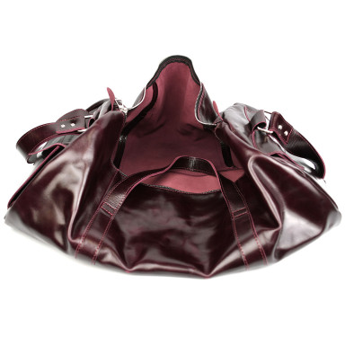 Limary Lim-760GM Nappa Marsala Sports Travel Bag