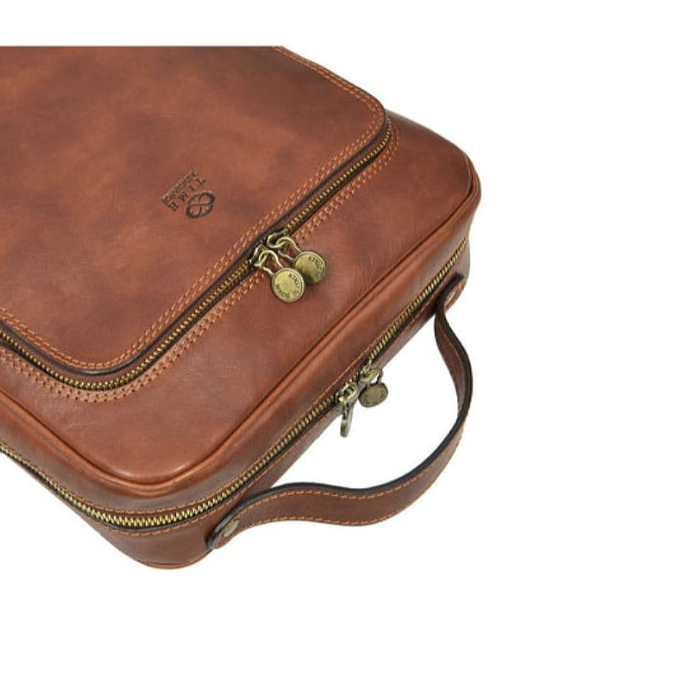 Шкіряний рюкзак - Sun Also Rises - коньяк Time Resistance 5187501