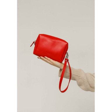 Leather cosmetic bag 3.0 Red