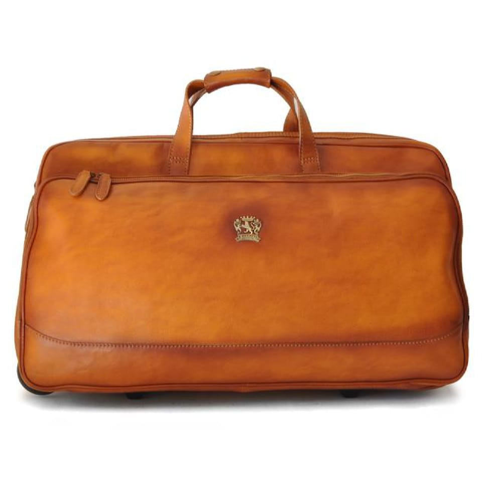 Pratesi BCO342/G - Travel Bag Transiberiana B. in cow leather Bruce Cognac