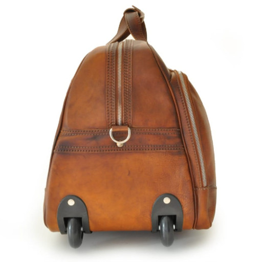 Pratesi BCO342/G - Travel Bag Transiberiana B. in cow leather Bruce Cognac