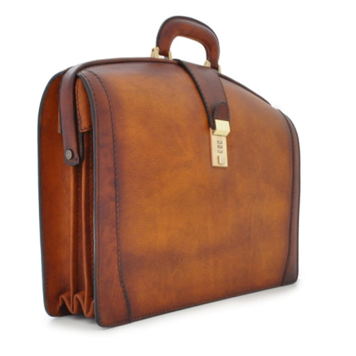 Pratesi BMA120 - Briefcase для ноутбука Brunelleschi в шкіряній шкірі Bruce Brown