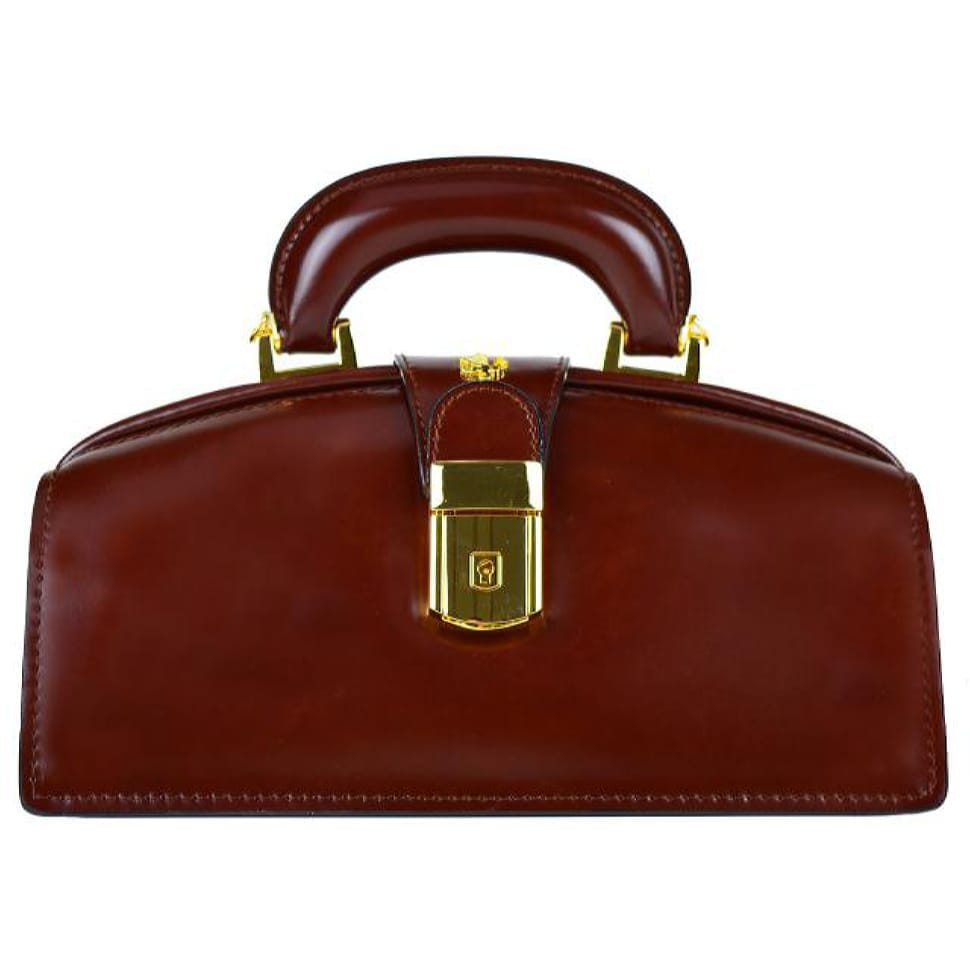Pratesi RCH120/N - Lady Brunelleschi Bag in cow leather Radica Chianti