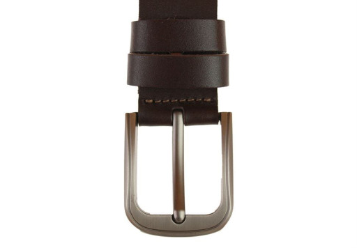 Ремінь чоловічий шкіряний джинсовий SULLIVAN RMK-2 (7) 115-150 см коричневий