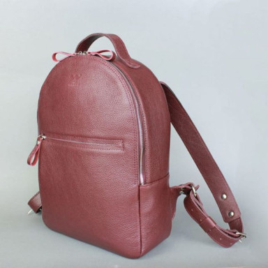 Groove M leather backpack marsala floatar