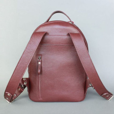 Groove M leather backpack marsala floatar