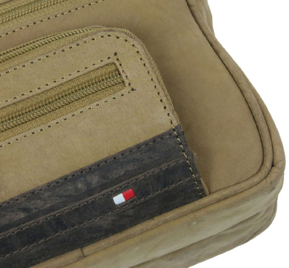 Сумка чоловіча, шкіряна барсетка Always Wild S22R коричнева