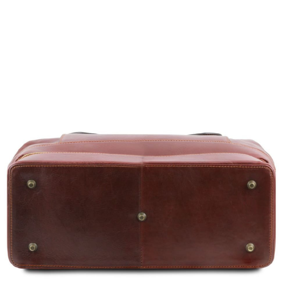 Шкіряна сумка - саквояж Tuscany Leather Giotto TL141297 з подвійним дном