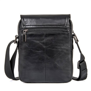 Compact bag made of genuine leather John McDee 1031A