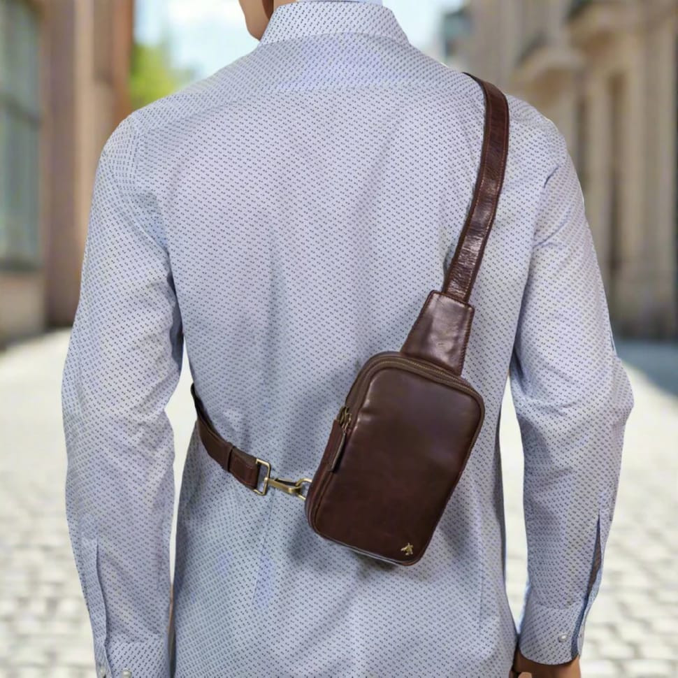 Сумка нагрудна Visconti S42 Jamie (Brown)