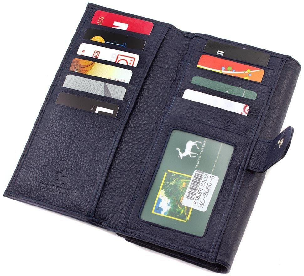 Жіночий гаманець Marco Coverna синього кольору MC 2060-5 (16517)