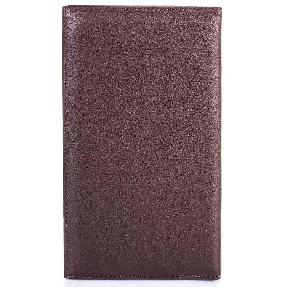 Шкіряна візитниця GRASS 557-14 коричневий дрібний флотар