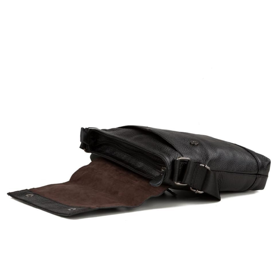 Чоловіча сумка натуральна шкіра через плече Tiding Bag M38-8136A