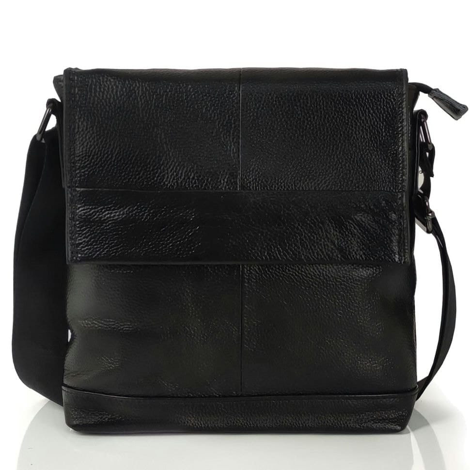 Чоловіча сумка натуральна шкіра через плече Tiding Bag M38-8136A