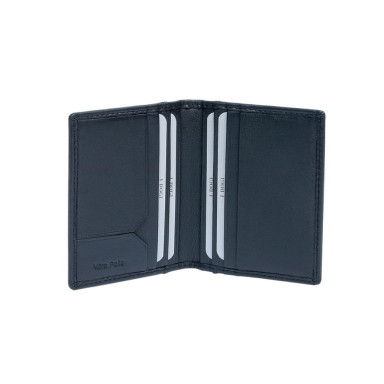 Кредитница кожаная Cortina 5046 navy синий