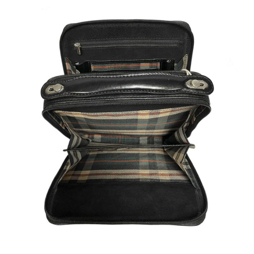 Сумка шкіряна Vernazza 9194 чорний