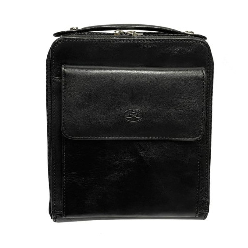 Сумка шкіряна Vernazza 9194 чорний