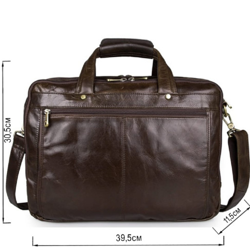 Сумка чоловіча Vintage 14247 для ноутбука з діагоналлю 15.6 дюйма