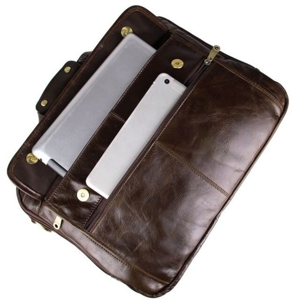 Сумка чоловіча Vintage 14247 для ноутбука з діагоналлю 15.6 дюйма