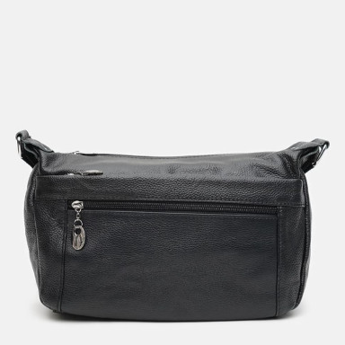 Women's leather bag Keizer K1024bl-black