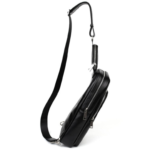 Люксовий слінг, шкіряний рюкзак на одне плече TARWA GA-0105M-4lx в середньому