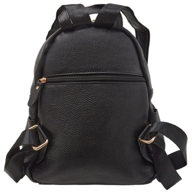 Кожаный женский рюкзак BUFFALO BAGS MB172black