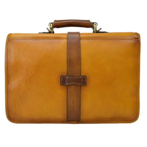 Pratesi BMA458 - Briefcase Anghiari in cow leather Briefcase Anghiari Brown
