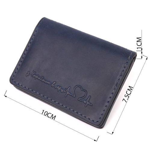 Шкіряна ключниця унісекс Shvigel 16536 Чорний