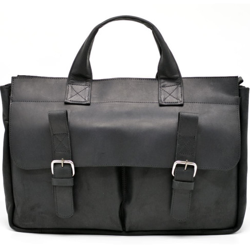 Чоловіча шкіряна сумка RA-7107-1md TARWA, вичинки crazy horse