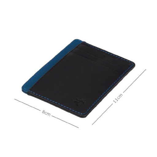 Картхолдер Visconti VSL58 (Black / Cobalt)