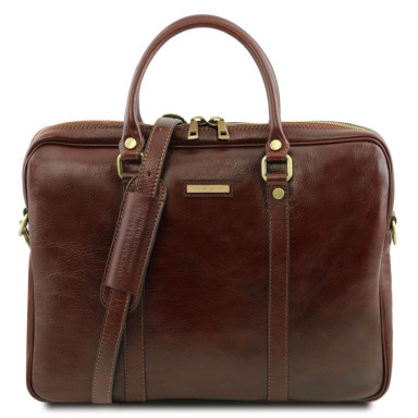 Сумка шкіряна для ноутбука Tuscany Leather Prato TL141283