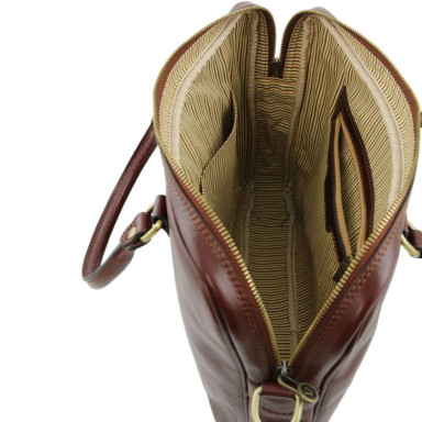 Сумка шкіряна для ноутбука Tuscany Leather Prato TL141283